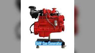 เครื่องกำเนิดแก๊ส 5kw ประสิทธิภาพ 85-95% KGC80NS