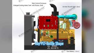 เครื่องทำขวด PET。