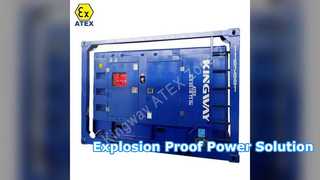 เครื่องกำเนิดไฟฟ้าโซน ATEX 80KVA ป้องกันการระเบิด