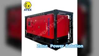 เครื่องกำเนิดไฟฟ้าป้องกันการระเบิดโซน 00KVA ATEX