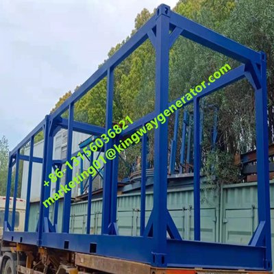 โครงสร้างเหล็กหลัก 20ft โครงตู้คอนเทนเนอร์ขนส่งขนาดทนทาน