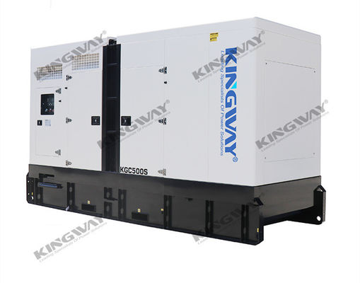 เครื่องกําเนิดไฟฟ้าดีเซลแบบ Super Silent Canopy 30kva ถึง 500kva 400v 50hz 3 ช่วง 4 สายไฟฟ้าดีเซล