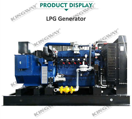 400KW Cummins 500kva Generator เครื่องกำเนิด LPG แบบเปิดสำหรับการใช้งานของฉัน