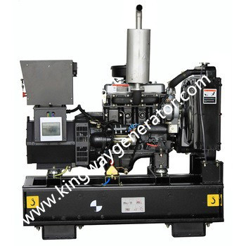 50HZ 27.5KVA 22KW 1500 RPM เครื่องกำเนิดไฟฟ้าดีเซลสีที่กำหนดเองสำหรับ Home
