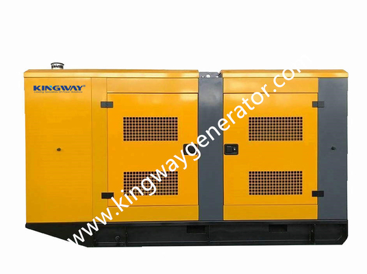 เครื่องกำเนิดก๊าซเงียบ 4 จังหวะ Cummins 125 KVA เครื่องกำเนิดสำหรับเครื่องจักรเชื่อม