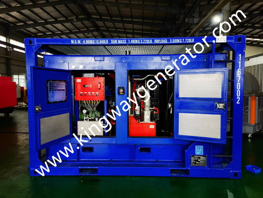 Kingway ATEX Zone 2 Sullair เครื่องอัดอากาศเครื่องยนต์ดีเซล 750CFM 10.3 บาร์ความดัน