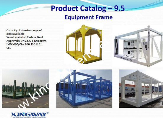 CSC Double Certified DNV 2.7-1 คอนเทนเนอร์นอกชายฝั่ง 10ft 20ft