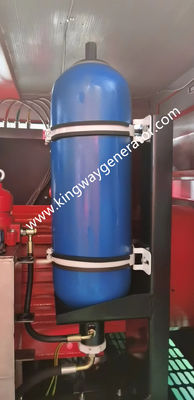 เครื่องอัดอากาศดีเซลป้องกันการระเบิด ATEX Zone 2 375CFM Sullair Kingway DNV Frame