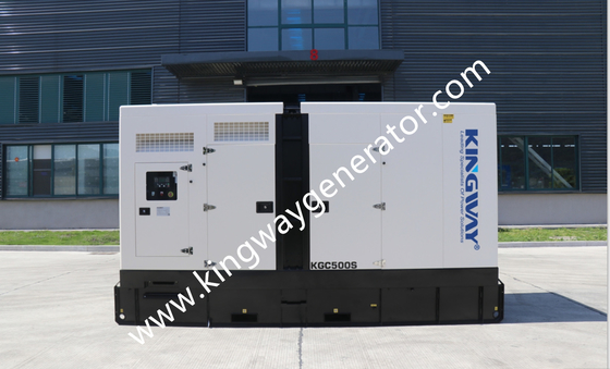 750KVA 600KW Containerization Silent Cummins เครื่องกำเนิดไฟฟ้าดีเซลสำหรับการก่อสร้าง