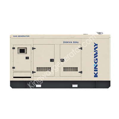 60KW 75KVA Kingway Cummins เครื่องยนต์ Silent Gas Generator Set