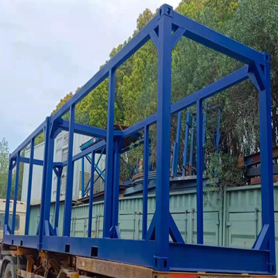 โครงสร้างเหล็กหลัก 20ft โครงตู้คอนเทนเนอร์ขนส่งขนาดทนทาน