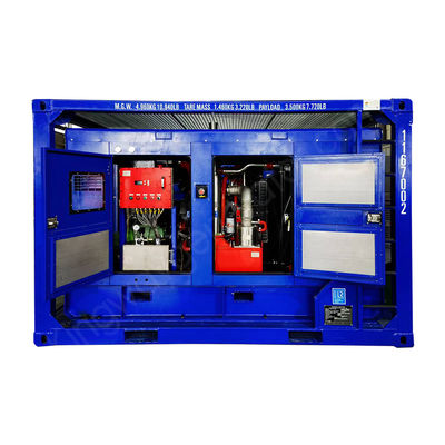 ชุดเครื่องกำเนิดไฟฟ้าป้องกันการระเบิดสำหรับเรือขนาด 100 kVA ที่ได้รับการรับรอง ATEX Zone 2 พร้อมตู้คอนเทนเนอร์นอกชายฝั่ง DNV 2.7-1