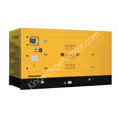 คิงเวย์ 350KVA คัมมินส์เครื่องยนต์ เครื่องผลิตแก๊สธรรมชาติเงียบ สําหรับใช้ในบ้าน