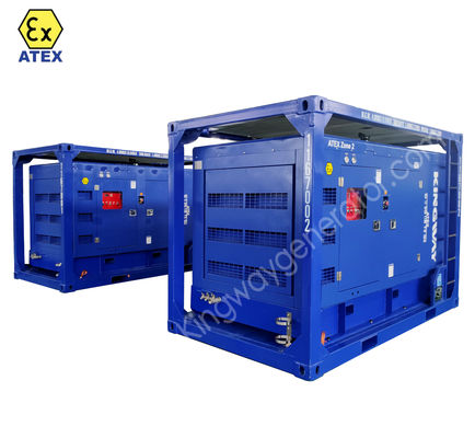 ATEX รับรองโซน 2 T3 เครื่องปรับอากาศเครื่องยนต์ดีเซลกันระเบิด