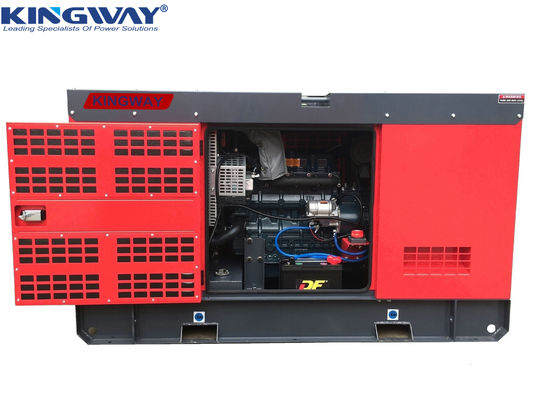 3 ขั้นตอนน้ําเย็น 50hz 60hz 1500rpm 1800rpm เซตเจนเตอรเนอร์ดีเซลเปิดเงียบ