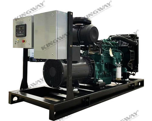 เครื่องกําเนิดไฟฟ้าดีเซลกันเสียง 400v 50hz 3 Phase 4 เครื่องกําเนิดไฟฟ้าสายไฟฟ้า diesel Genset กันเสียง