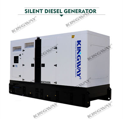 Super Silent canopy 400kw 500kva 400v 50hz เครื่องกําเนิดไฟฟ้าดีเซล 3 ขั้นตอน 4 สาย