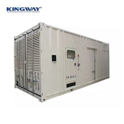 CE พลังงานสูง ความดันสูงที่กําหนดเอง Genset 1000Kw-2000Kw พลังงานรอคอย คุณภาพดี เครื่องกําเนิดถังดีเซล