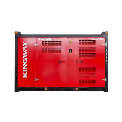 75KVA 600KVA 50HZ 60HZ ATEX รับรองโซน 2 เครื่องกําเนิดดีเซลกันระเบิด