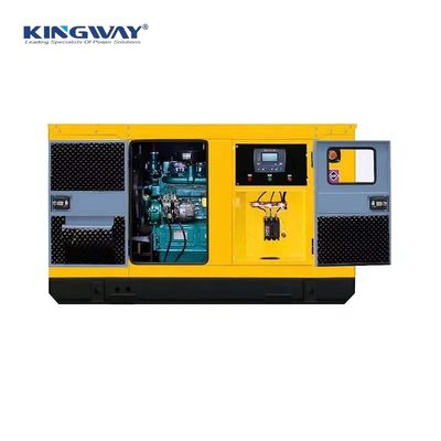 CE 50HZ 1500RPM พลังงานสามเฟส 80KVA 64KW เครื่องกําเนิดดีเซลกันเสียง