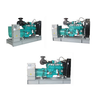CE 60HZ 1800RPM พลังงานสามเฟส 438KVA 350KW เครื่องกําเนิดดีเซลกันเสียงสําหรับโรงแรมและบ้าน