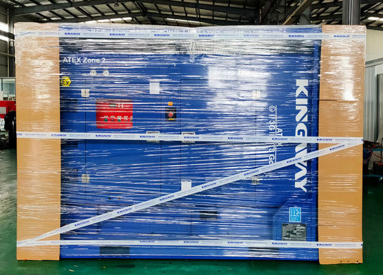 125CFM Atlas Copco พื้นที่อันตราย กันระเบิด ดีเซล ATEX รับรองโซน 2 เครื่องปรับอากาศ