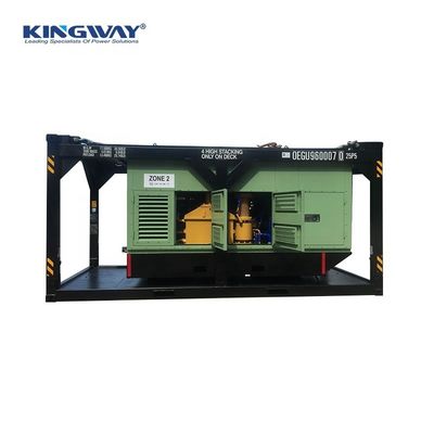 ATEX โซน 2 IIB T3 ไดเซล Sullair แอร์คอมเพรสเซอร์ 260CFM กันระเบิดกับ DNV 2.7