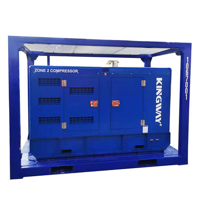 การรับรอง ATEX 3phase 200kw 250kva zone2 เครื่องกําเนิดดีเซลที่กันระเบิด DNVGL 2.7-1 เครื่องรับรองพลาตฟอร์มสกิด