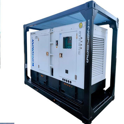 การรับรอง ATEX 3phase 200kw 250kva zone2 เครื่องกําเนิดดีเซลที่กันระเบิด DNVGL 2.7-1 เครื่องรับรองพลาตฟอร์มสกิด