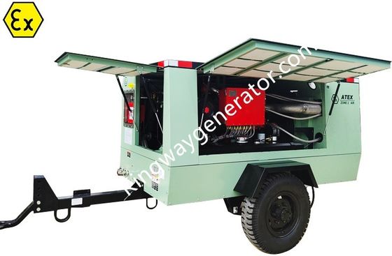 Atex โซน 1 โซน 2 เครื่องปรับอากาศกันระเบิด 375cfm พร้อมกรอบยก DNV2.7-1 และเครื่องจับไฟสําหรับสนามน้ํามันและก๊าซ