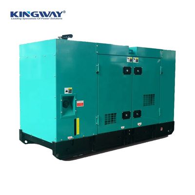 40KVA Silent Biogas Methane Generator Set เครื่องยนต์ Kingway  Gas