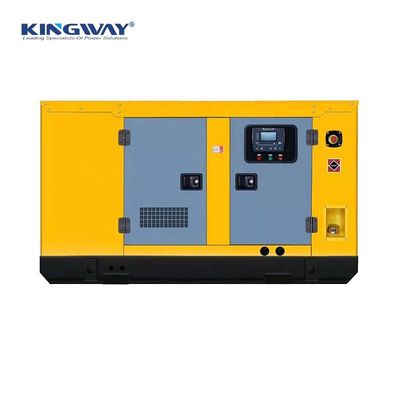 40KVA Silent Biogas Methane Generator Set เครื่องยนต์ Kingway  Gas