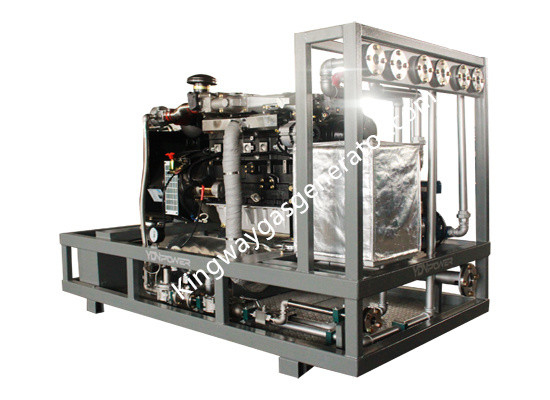 40KW 50KVA คิงเวย์ คัมมินส์ เครื่องยนต์แก๊ส เครื่องกําเนิด LPG เงียบ