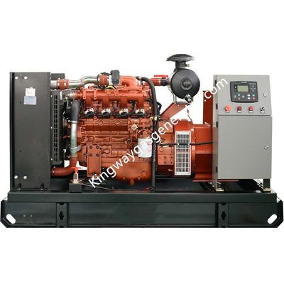 CE Kingway คุณภาพสูง 90KW NG Natural Gas Generator ขับเคลื่อนการบริโภคต่ำโดย Cummins Engine