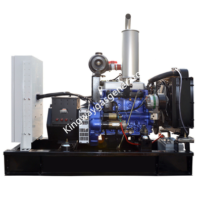 20KW 25KVA Silent Dual Fuel เครื่องกำเนิดไฟฟ้าดีเซลและก๊าซชีวภาพชุด Cummins Engine