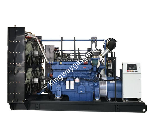 Silent 500KVA 400KW ชุดเครื่องกำเนิดไฟฟ้าก๊าซชีวภาพสำหรับขาย Weichai Yuchai  Gas Engine