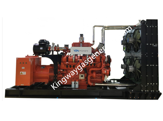 20KW 25KVA Silent Dual Fuel เครื่องกำเนิดไฟฟ้าดีเซลและก๊าซชีวภาพชุด Cummins Engine
