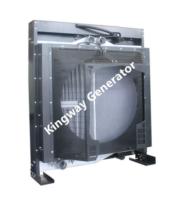 294KW Doosan หม้อน้ำเครื่องกำเนิดไฟฟ้าเครื่องยนต์ดีเซลสำหรับเครื่องกำเนิดไฟฟ้า