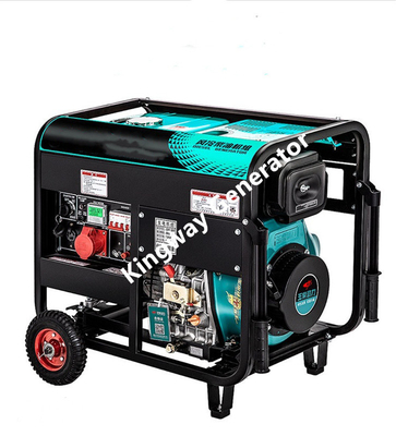 10KW Silent Small Mobile Natural Gas Generator ชุดไฟฉุกเฉิน