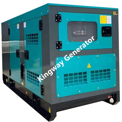 Water Cooled Silent 15KVA 12KW เครื่องกำเนิดไฟฟ้าแบบพกพาสำหรับไฟฟ้าในประเทศ
