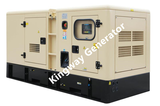 20KW 25KVA Silent Dual Fuel เครื่องกำเนิดไฟฟ้าดีเซลและก๊าซชีวภาพชุด Cummins Engine