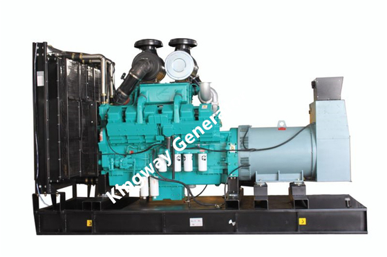 750KVA 600KW Containerization Silent Cummins เครื่องกำเนิดไฟฟ้าดีเซลสำหรับการก่อสร้าง