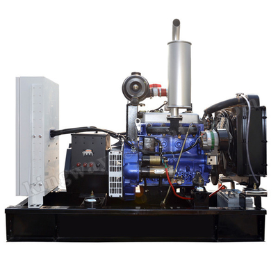 20KW 25KVA Silent Dual Fuel เครื่องกำเนิดไฟฟ้าดีเซลและก๊าซชีวภาพชุด Cummins Engine