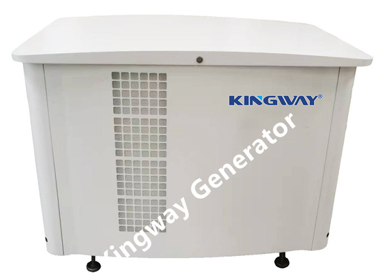 Kingway 50/60HZ 1/3 เฟส 5.5kw Lifan เครื่องยนต์ Potable Silent Natural Gas Generator Set สำหรับ home cook