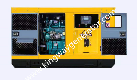 สีเหลืองสดใส 120KW  150 KVA เครื่องกำเนิดไฟฟ้าสำหรับเครื่องปรับอากาศภายในบ้าน