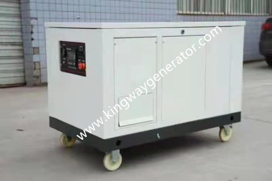 Kingway 50/60HZ 1/3 เฟส 5.5kw Lifan เครื่องยนต์ Potable Silent Natural Gas Generator Set สำหรับ home cook