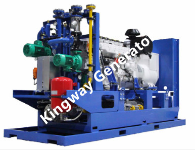 100KW 125KVA เครื่องยนต์แก๊สคัมมินส์พร้อมระบบทำความร้อนและพลังงานร่วม