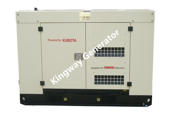 22KVA 17KW Japan Yanmar Engine Silent Generator สำหรับใช้ในบ้าน 3 Phase