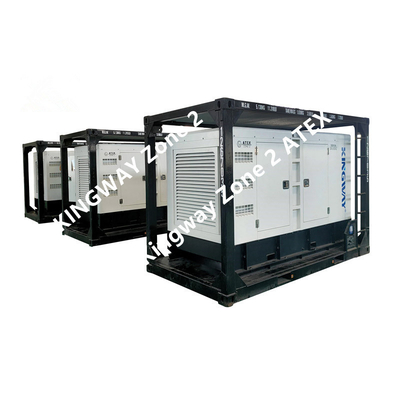 ATEX 3 Phase Zone 2 เครื่องกำเนิดไฟฟ้าดีเซลชุด 200KVA Offshore Pla Generator
