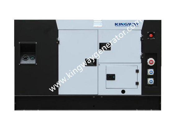 ระบายความร้อนด้วยน้ำ 80KVA 64KW Silent Diesel Generator Set ATS Perkins Engine